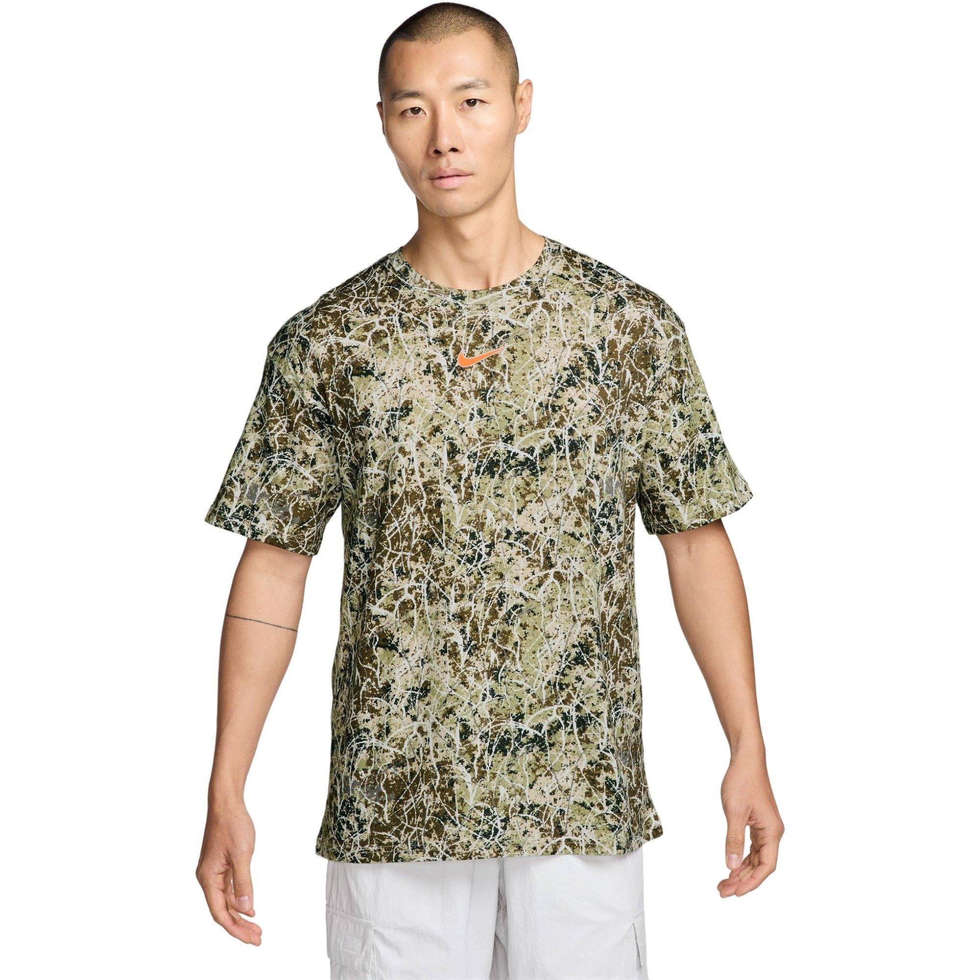 Nike Men's Sportswear Classic Casual Tee - CAMOUFLAGE